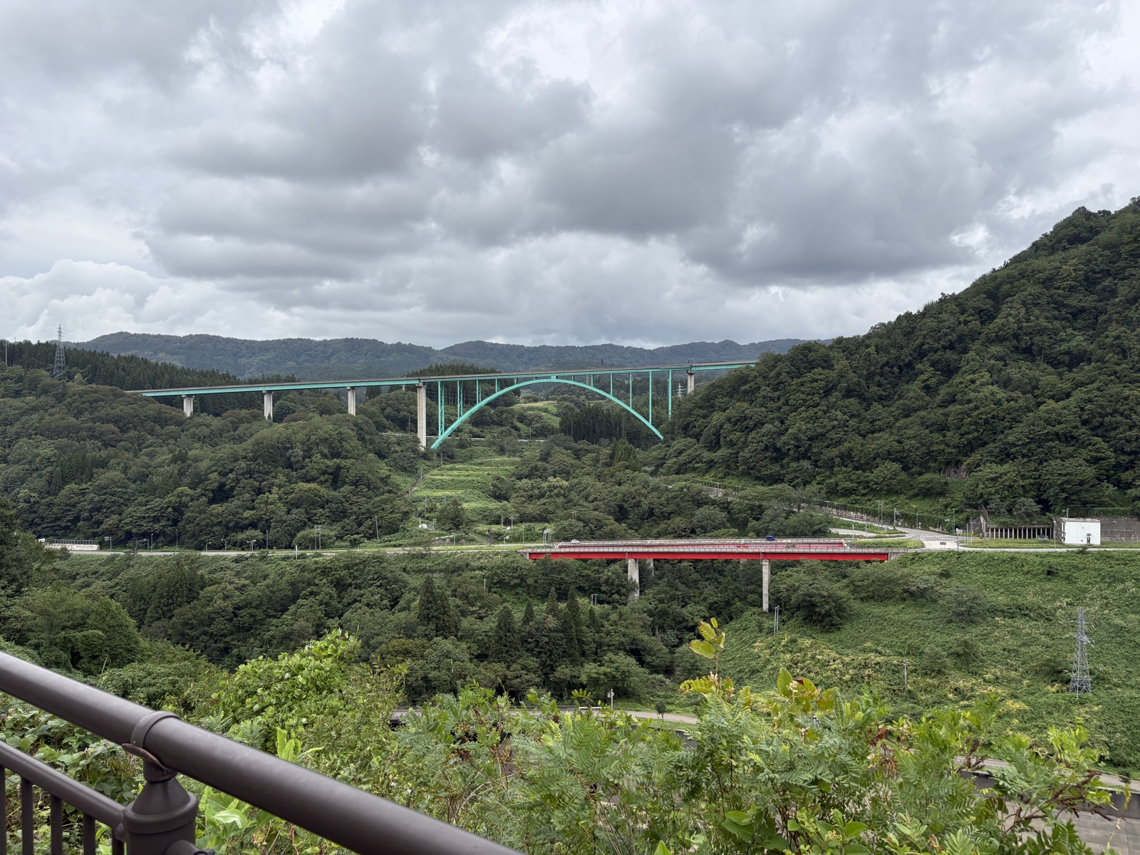月山ダム周辺景観